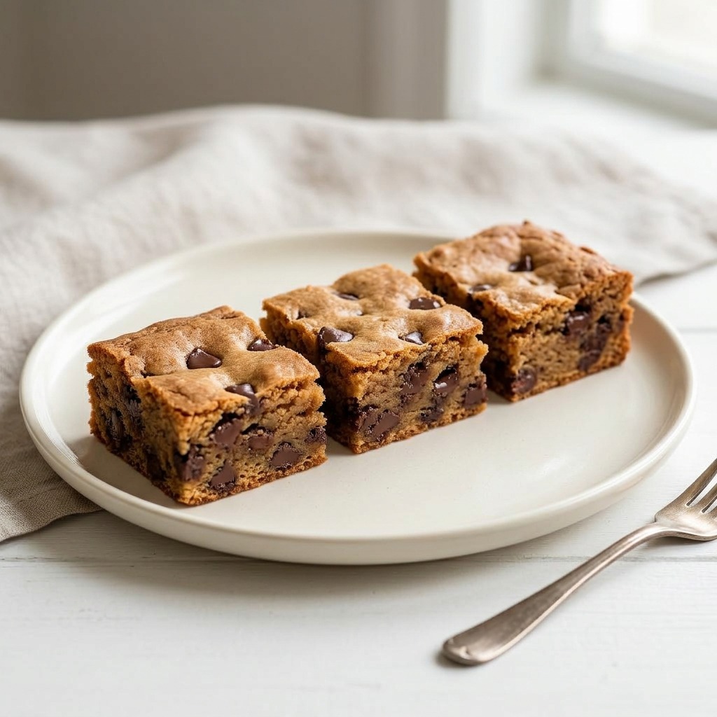 Brown Butter Chocolate Chip Blondie