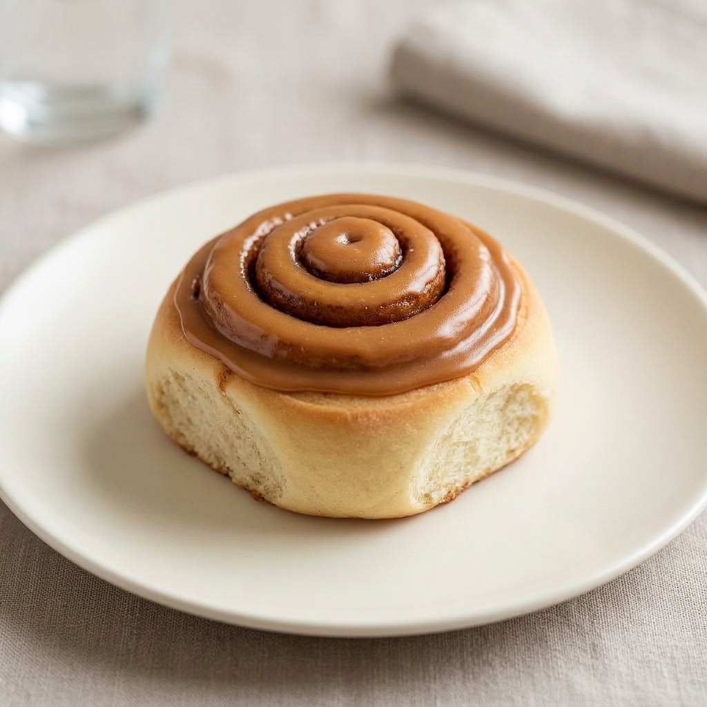 Brown Sugar Caramel Cinnamon Roll