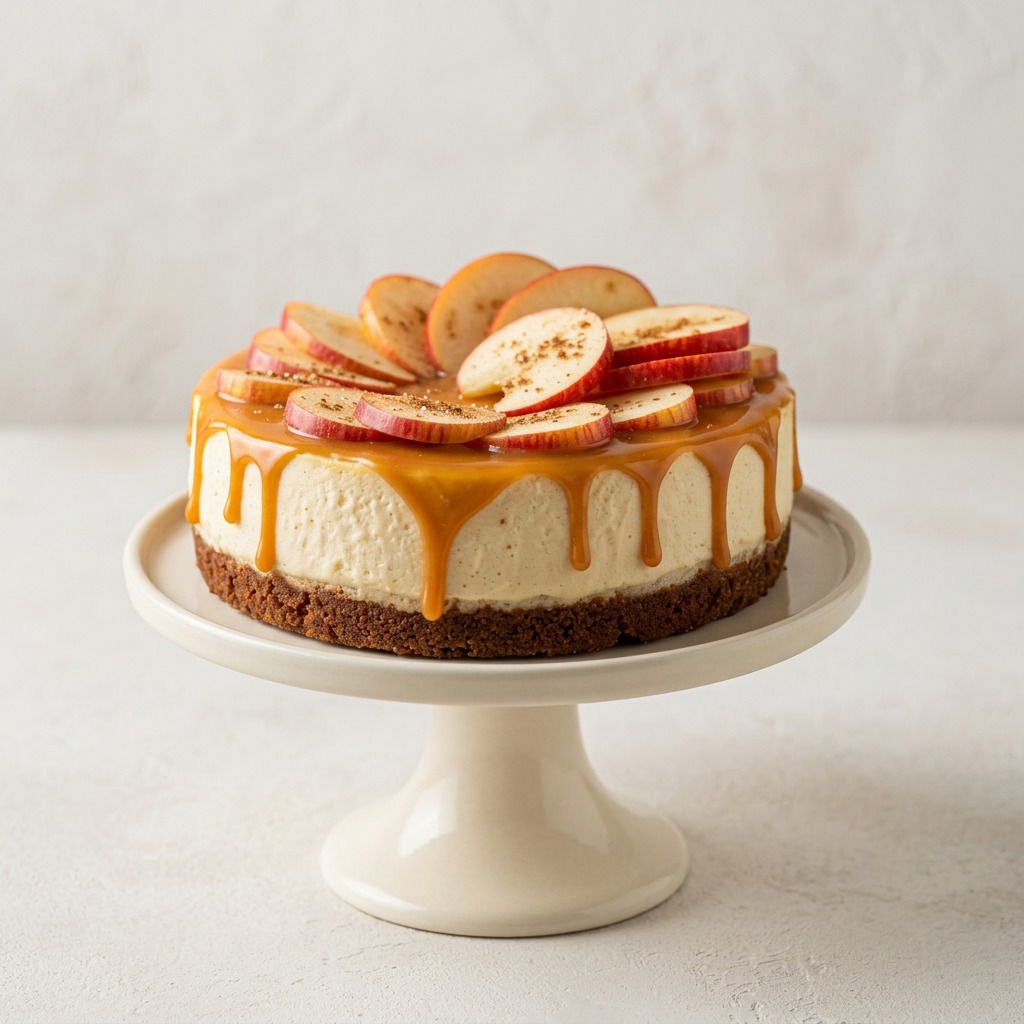 Caramel Apple Cheesecake