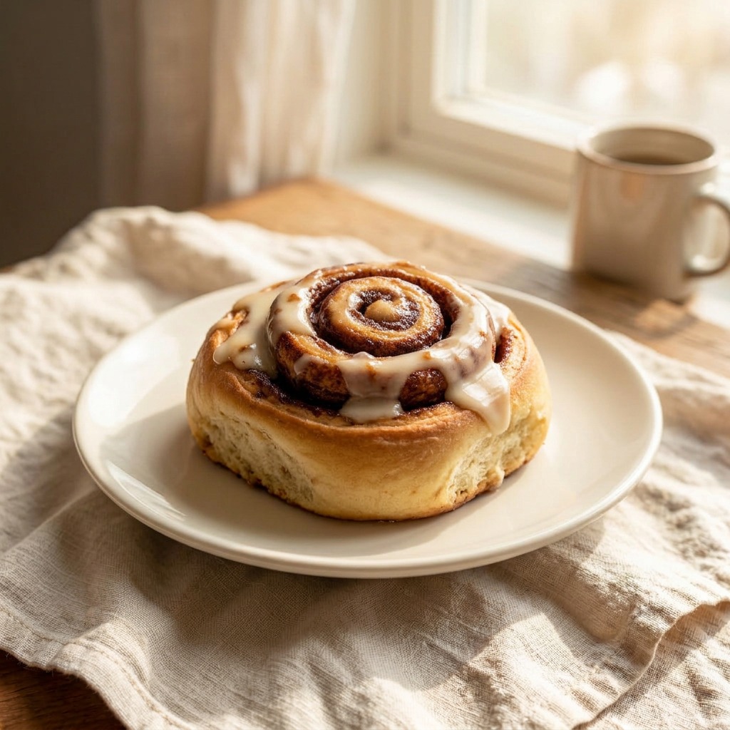 Maple Brown Sugar Cinnamon Roll