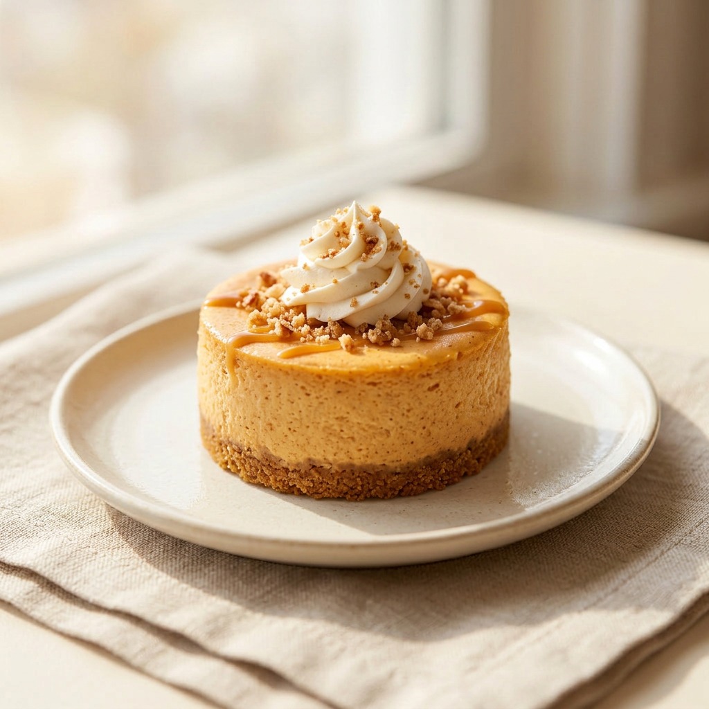 Mini Sweet Potato Cheesecake
