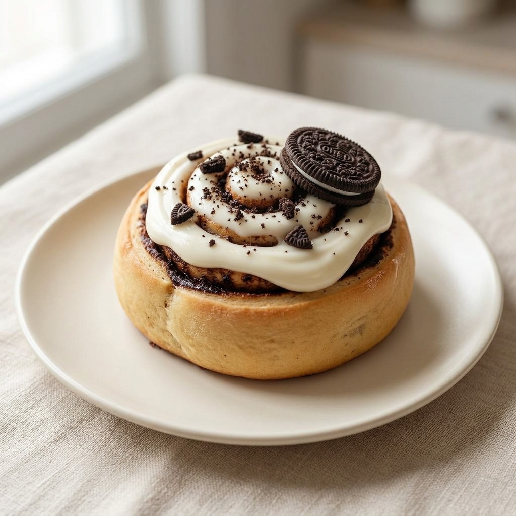 Oreo Cinnamon Roll