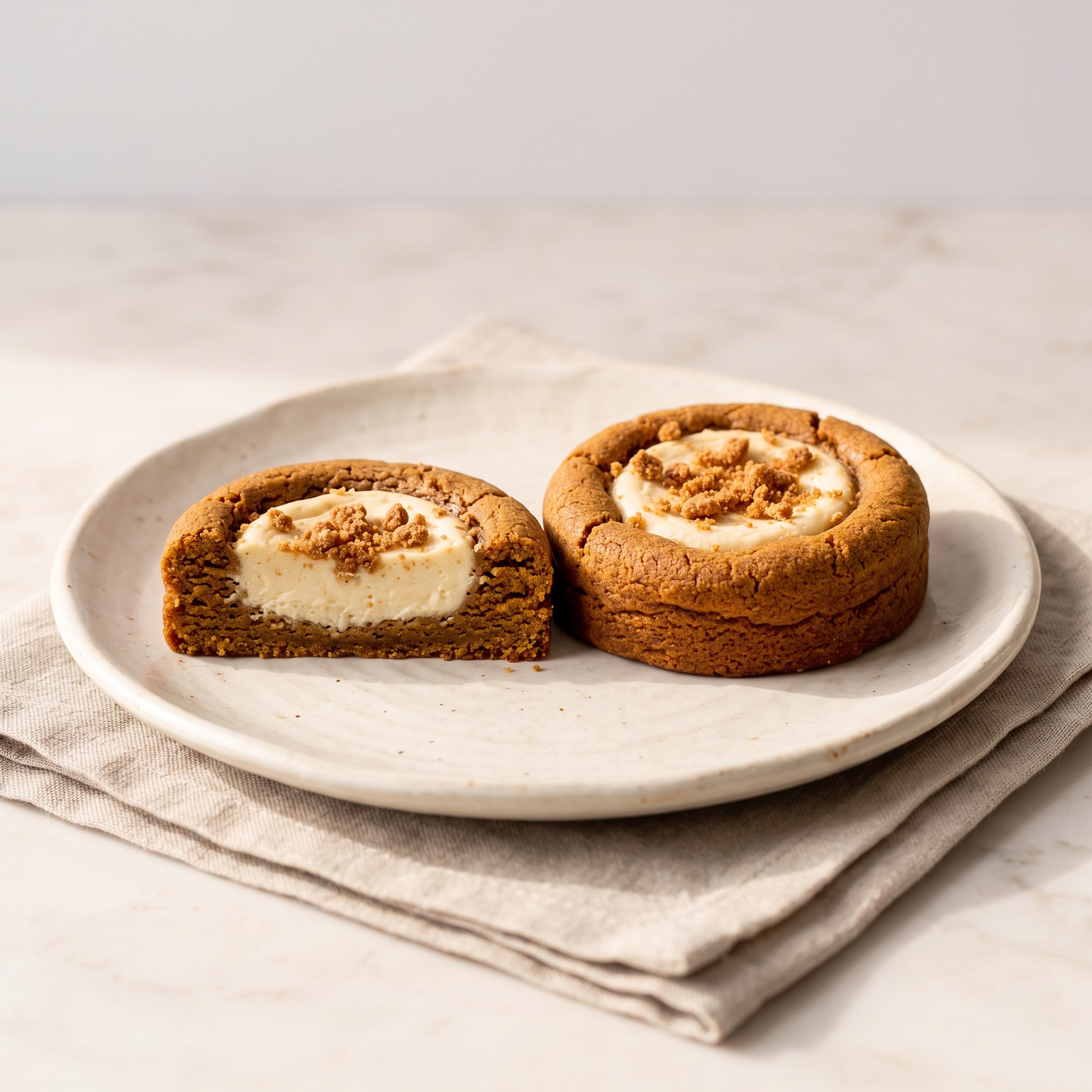 Pumpkin Cheesecake Cookie