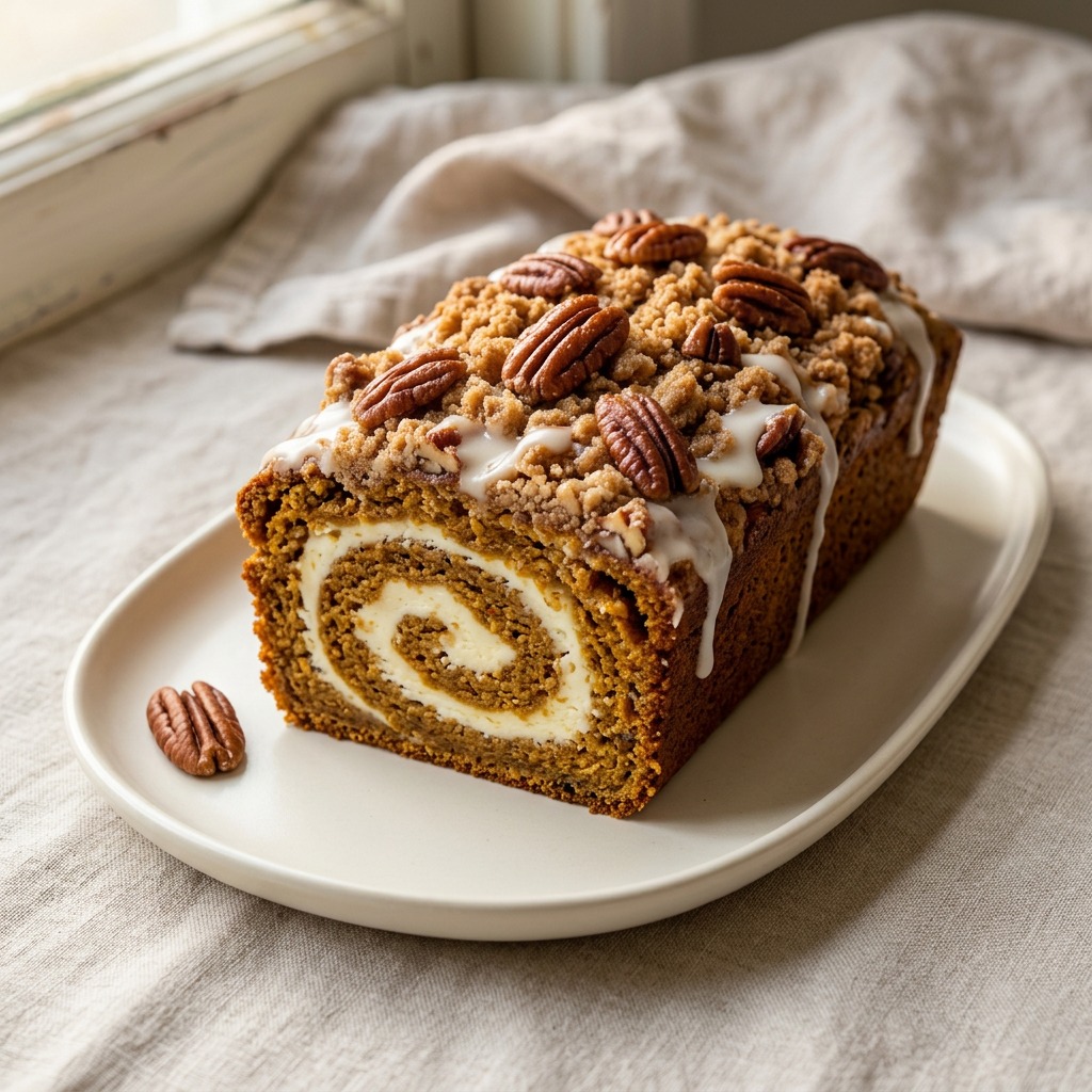 Pumpkin Cream Cheese Loaf